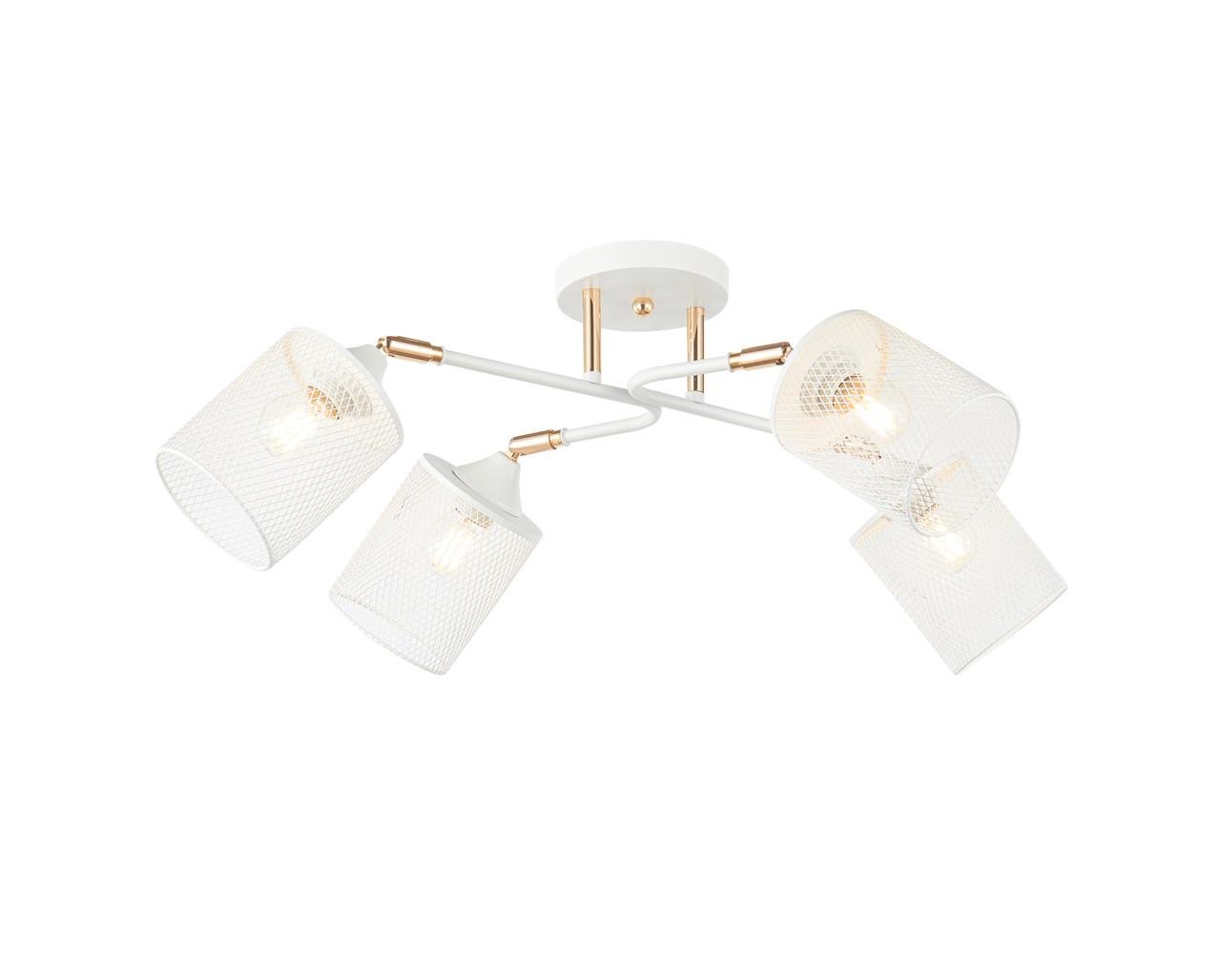 Люстра с поворотными плафонами Sirius Хай-Тек (196322/4) Люстра с поворотными плафонами Sirius Хай-Тек (196322/4)