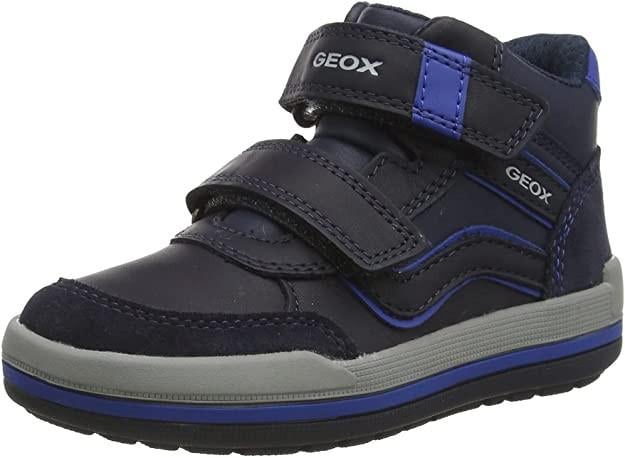 Ботинки кожанные демисезонные Geox Charz р. EUR 37 Navy/Royal (7508410)