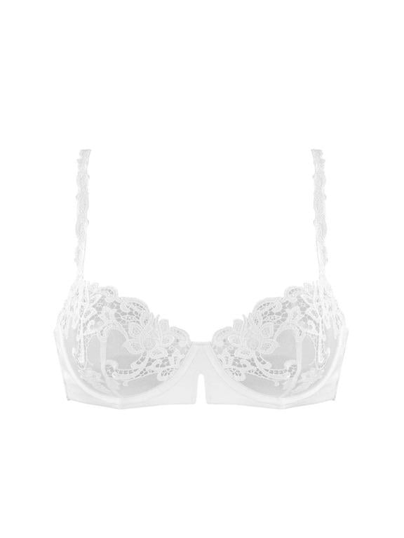 Бюстгальтер кружевной Simone Perele 75C Белый (15C330-бел)