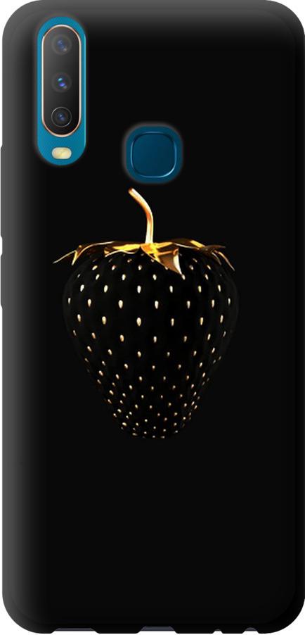 Чехол на Vivo Y17 Черная клубника (3585b-1447-42517)