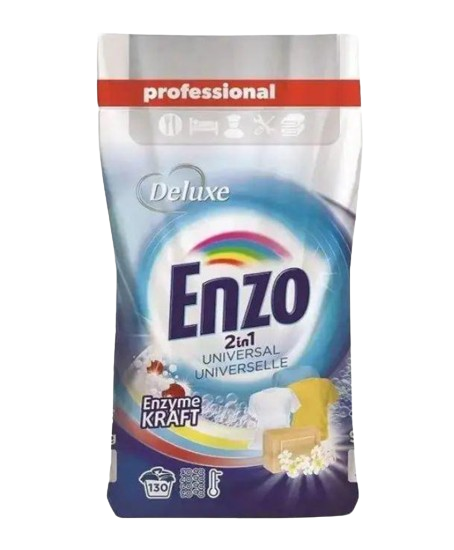 Пральний порошок Deluxe Enzo 2в1 Universal 9,1 кг (16806)