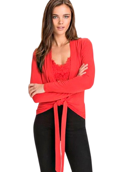 Блузка женская Nly Design XS Красный (STK001553-49)