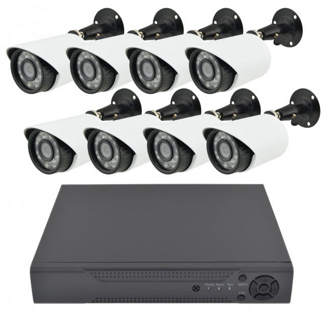 Комплект видеонаблюдения Easy Cam 8 камер и видеорегистратор AHD KIT (2570926678)