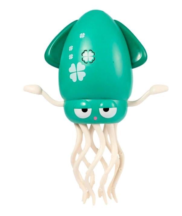 Интерактивная игрушка для детей Tummy Time Кальмар танцующий Зеленый (2104618659) - фото 3