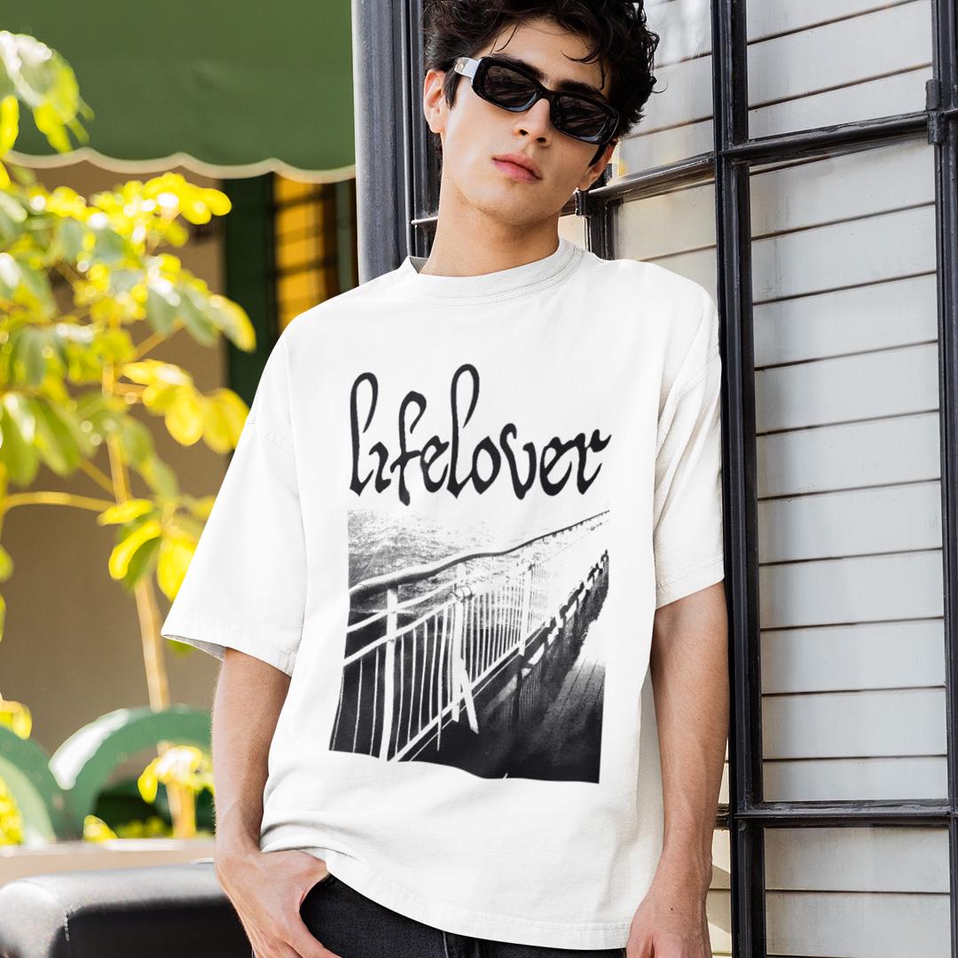 Футболка унисекс Lifelover Pulver Urban M Белый (31511309) Футболка унисекс Lifelover Pulver Urban M Белый (31511309)