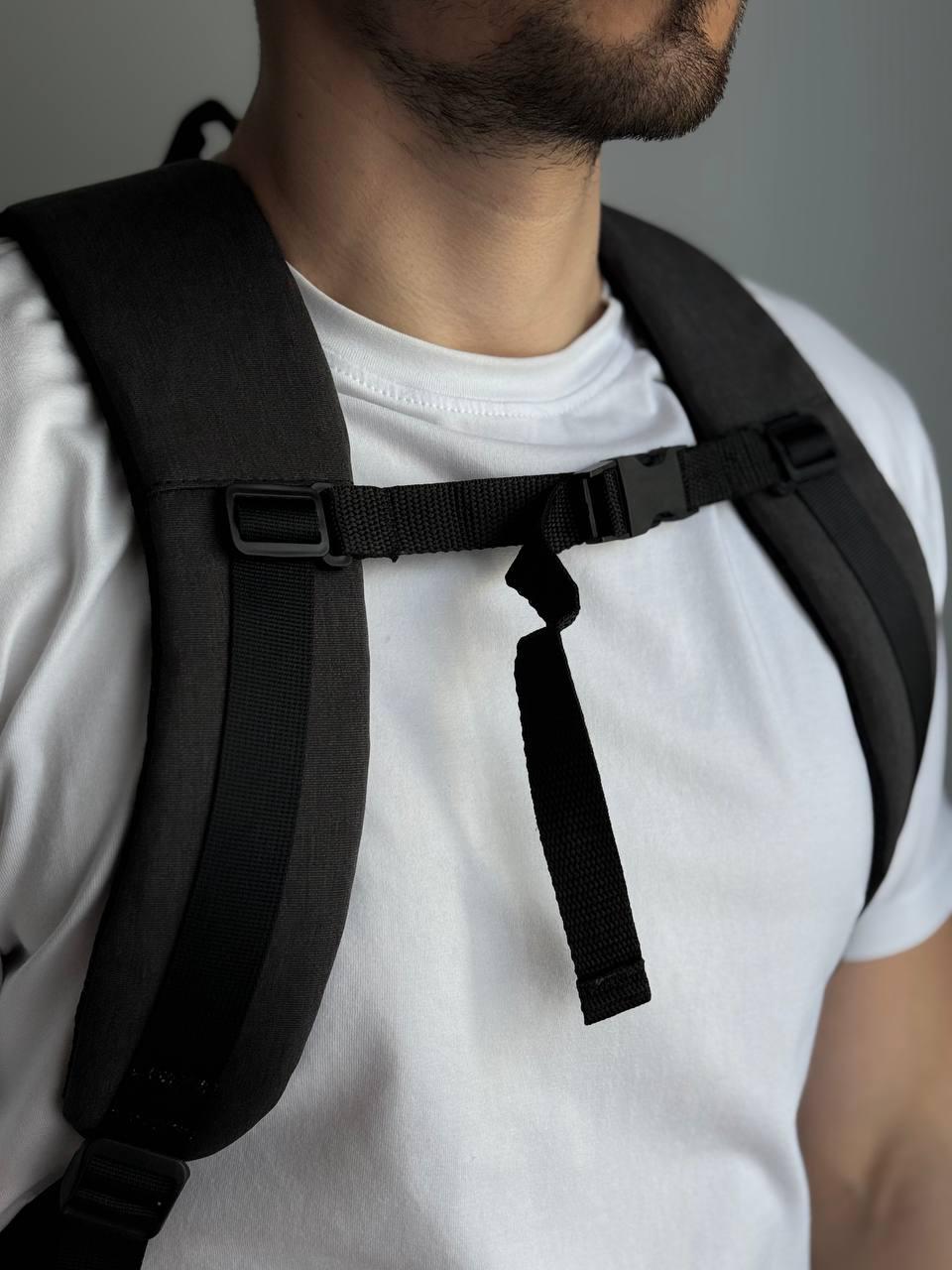 Рюкзак для ноутбука Bagland Cyclone мужской 21 л Серый (1111) - фото 4