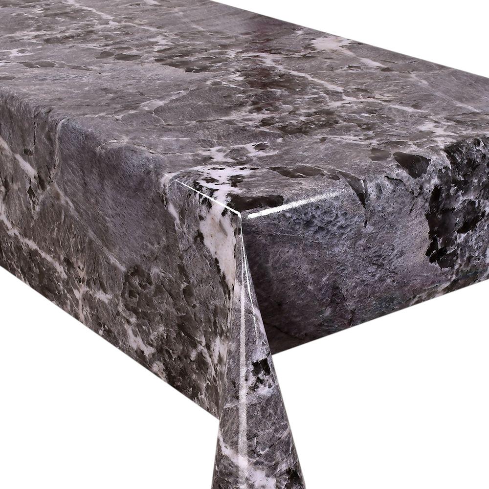 Клеенка на стол Glossy MA-5292-S 1,37х20 м Темно-серый (31153024)