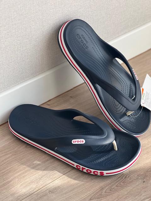 В'єтнамки Crocs Bayaband р. М12/EUR 46-47 Navy/Pepper (26483138) - фото 7 В'єтнамки Crocs Bayaband р. М12/EUR 46-47 Navy/Pepper (26483138) - фото 7