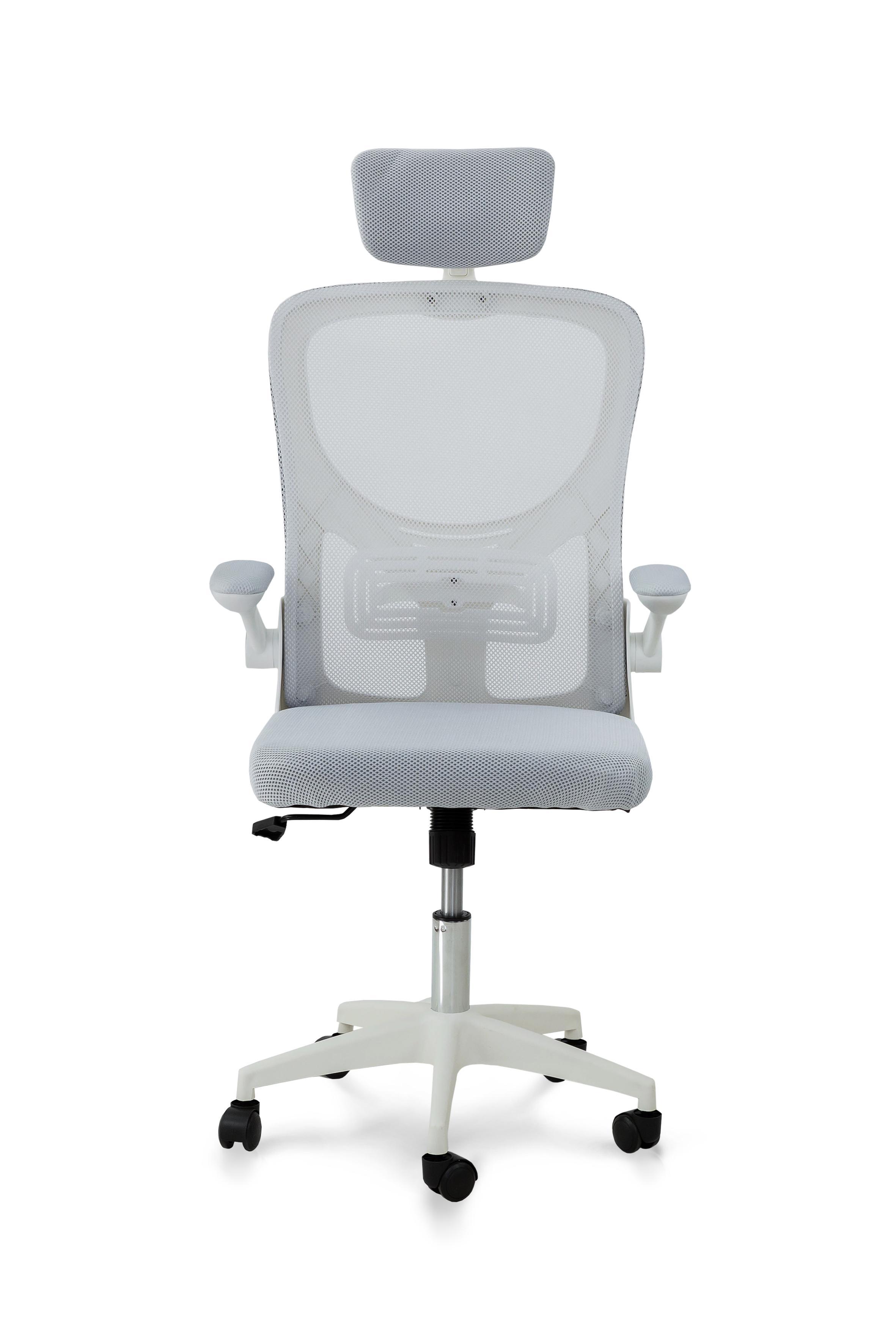 Офісне крісло Comfort Line TONUS Білий/Світло-сірий (TNSWG-124947) - фото 2