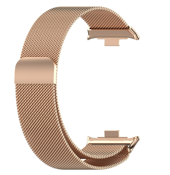 Ремешок CDK Metal Milanese Loop Magnetic для Xiaomi Redmi Watch 4 Rose gold (017123) - фото 1