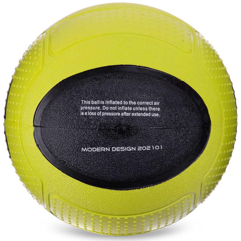 Мяч медицинский медбол Zelart Medicine Ball FI-2620-2 2кг Зеленый / Черный (DR003461) - фото 3