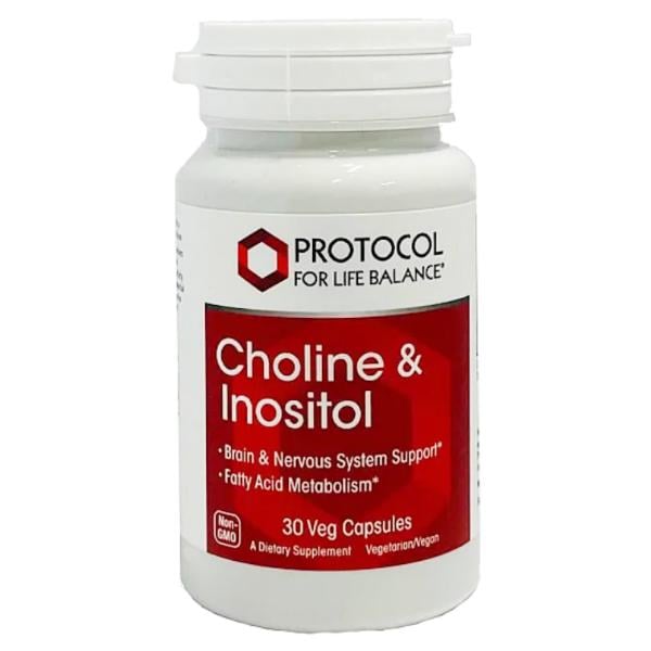 Микроэлемент Инозитол Protocol for Life Balance CHOLINE&INOSITOL 30 вег. капс. (23713012)