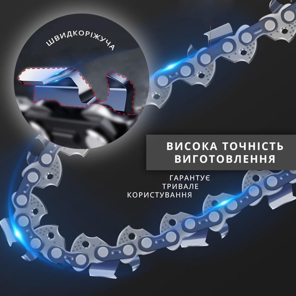 Цепь для электропилы 6", шаг 1/4", 43 зв. (20320243) - фото 3