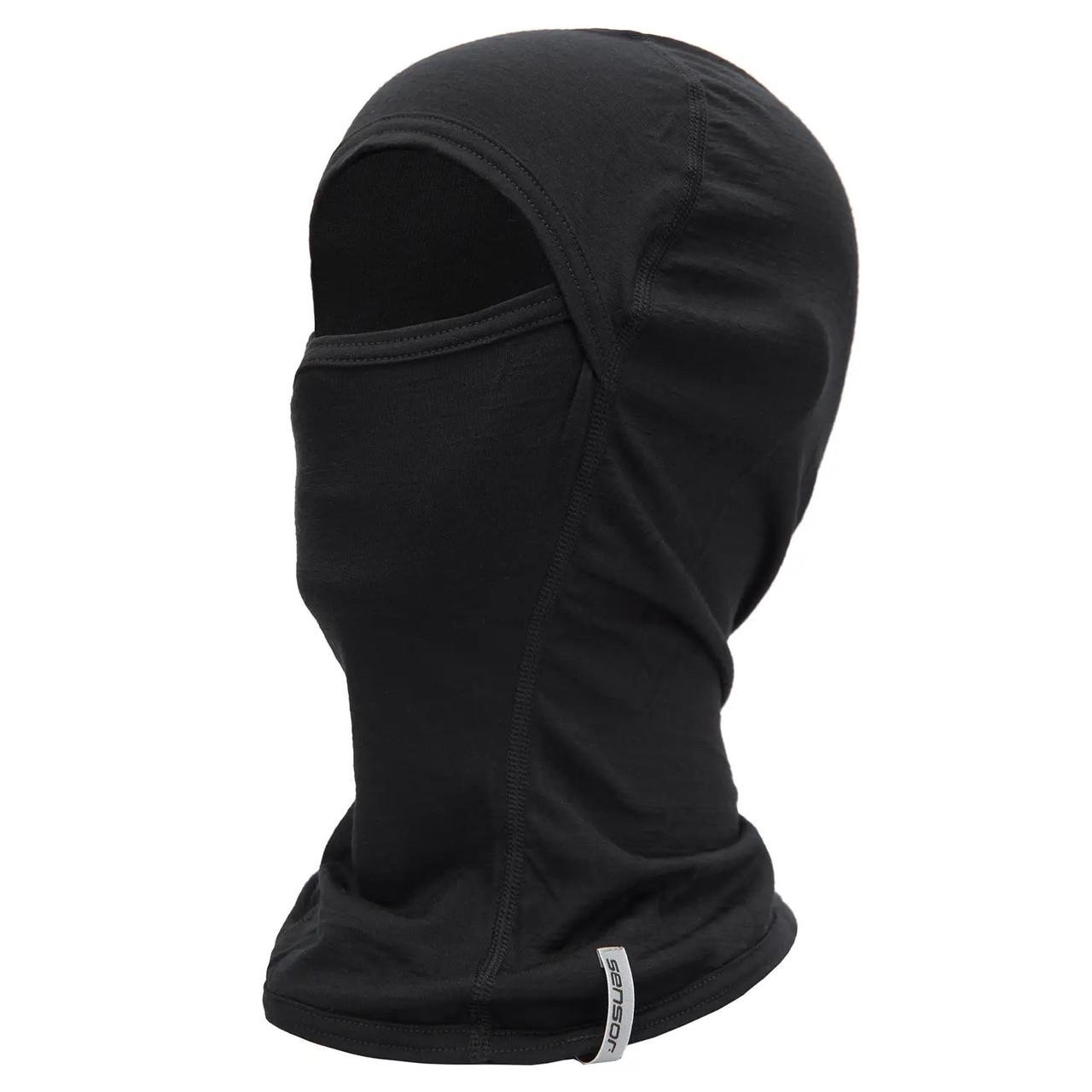 Балаклава тепла Sensor Merino Active Чорний L (iz16320)