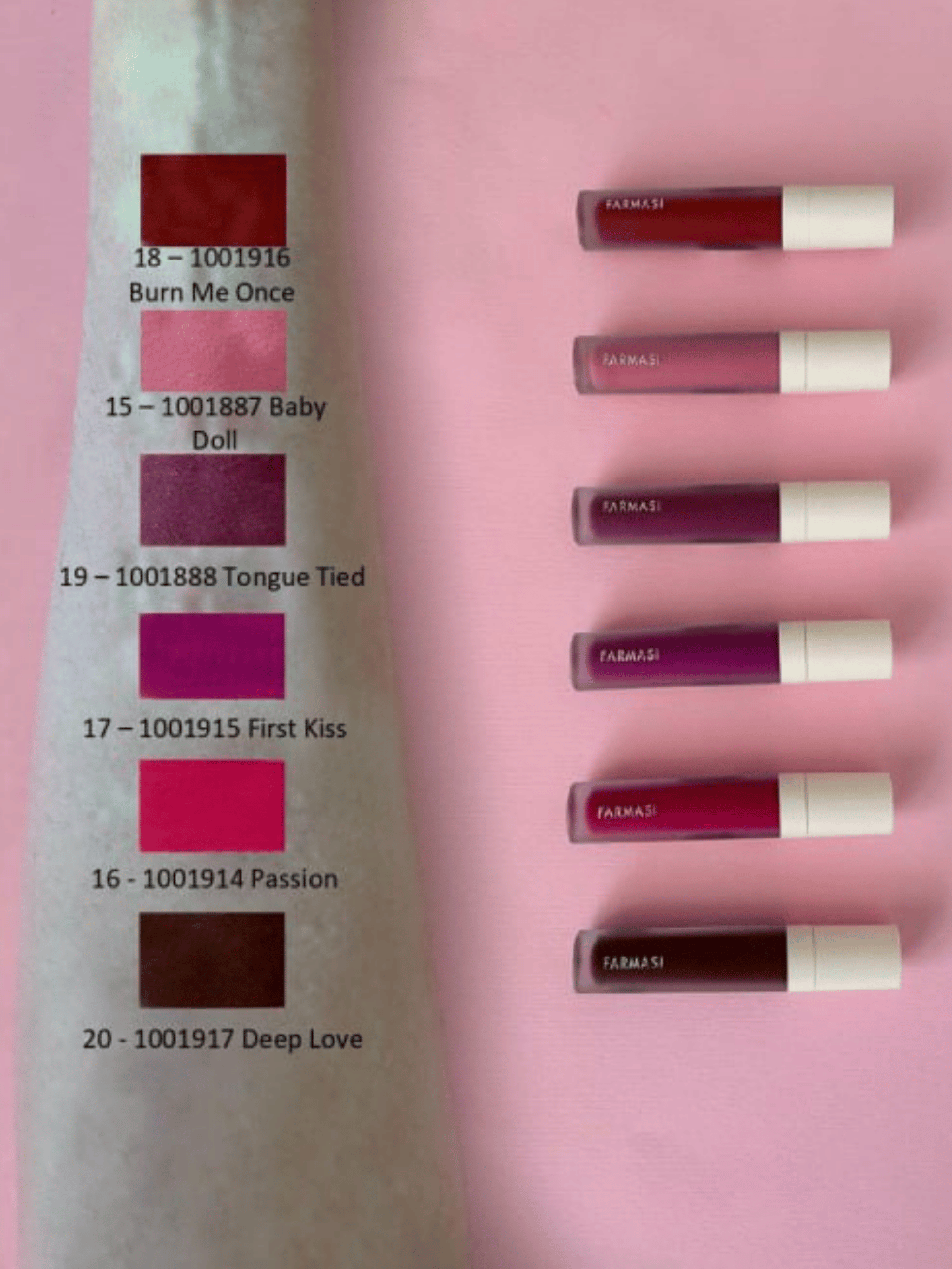 Помада рідка матова Farmasi 16 Passion 4 г (e055e32c) - фото 2 Помада рідка матова Farmasi 16 Passion 4 г (e055e32c) - фото 2