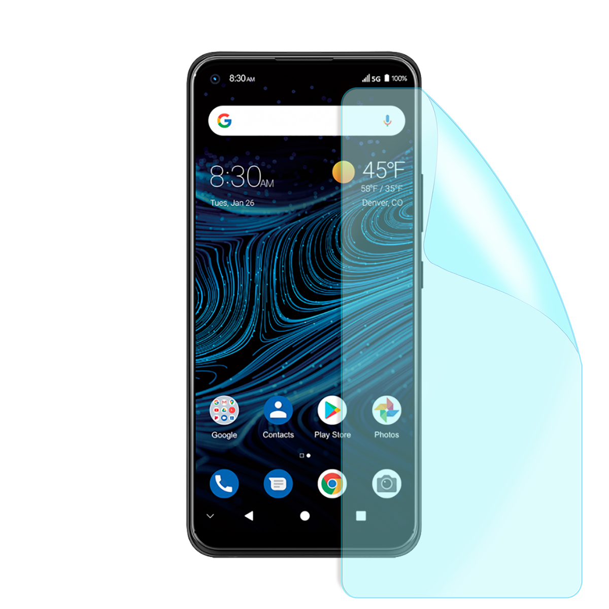 Гидрогелевая пленка для ZTE Blade X1 5G серии grade C