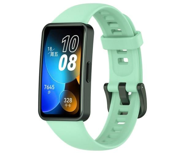 Ремешок Silicone для смарт-часов Huawei Band 8 Мятный Ремешок Silicone для смарт-часов Huawei Band 8 Мятный