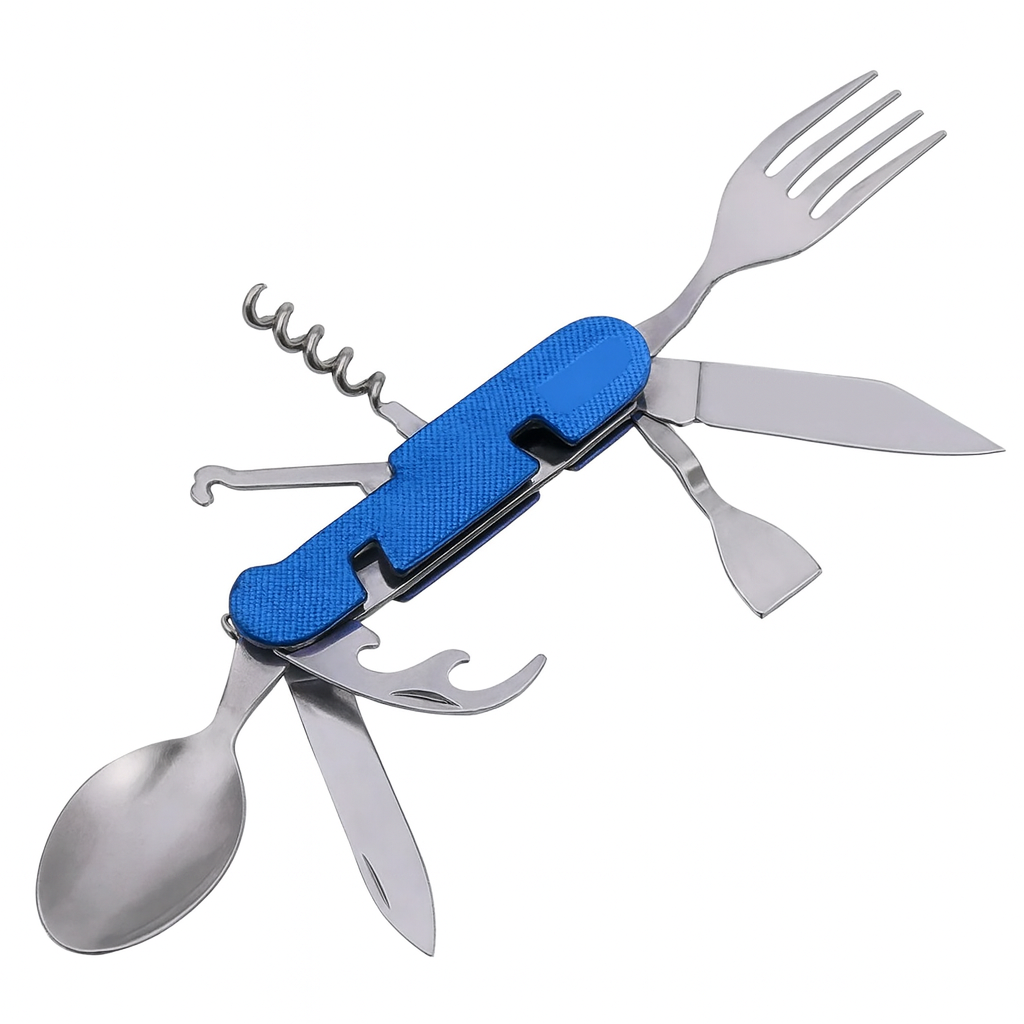 Ніж складаний туристичний A109 багатофункціональний Синій Ніж складаний туристичний A109 багатофункціональний Синій