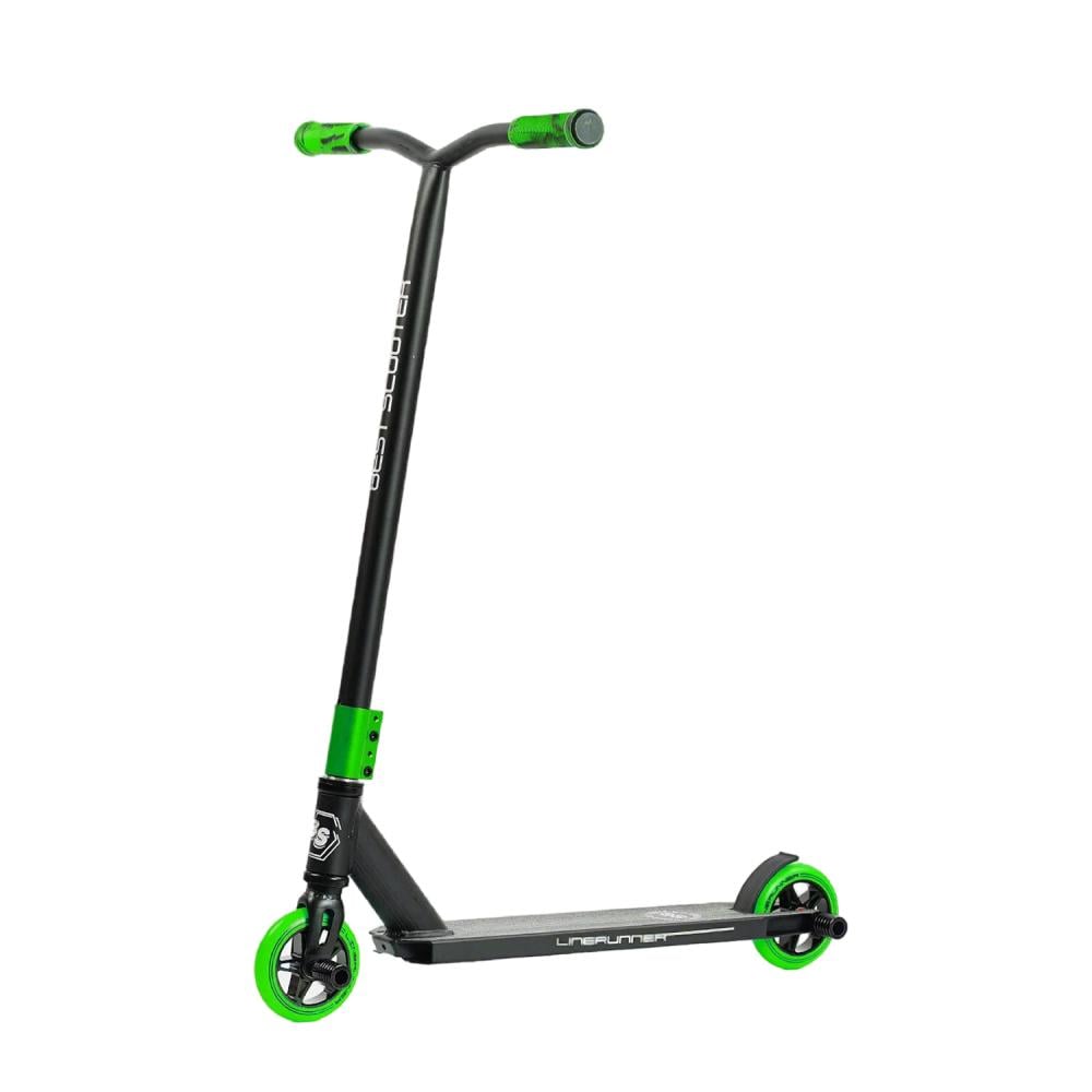 Самокат трюковый Best Scooter LineRunner Black/Green (129762) - фото 1