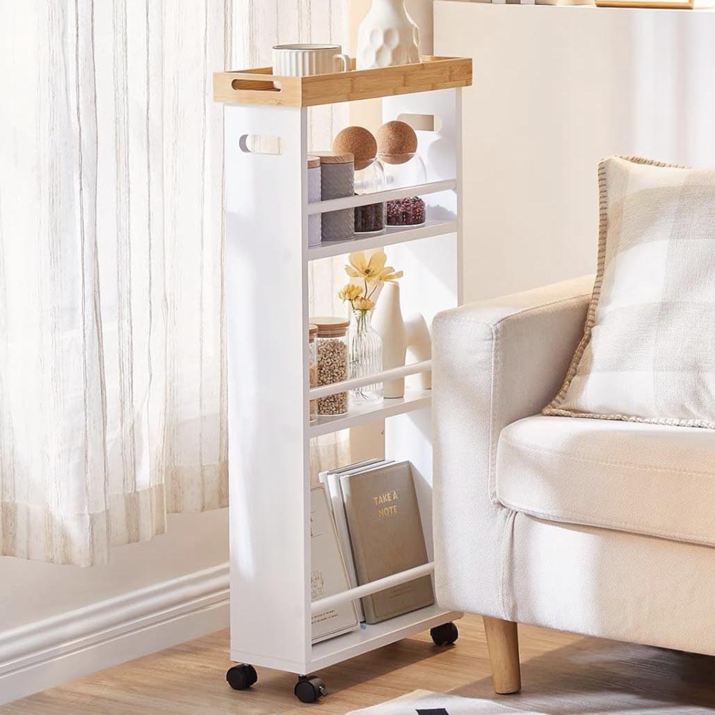 Стеллаж выдвижной из дерева Плазета Зефир-сиена (ВПХ-00062005) Стеллаж выдвижной из дерева Плазета Зефир-сиена (ВПХ-00062005)