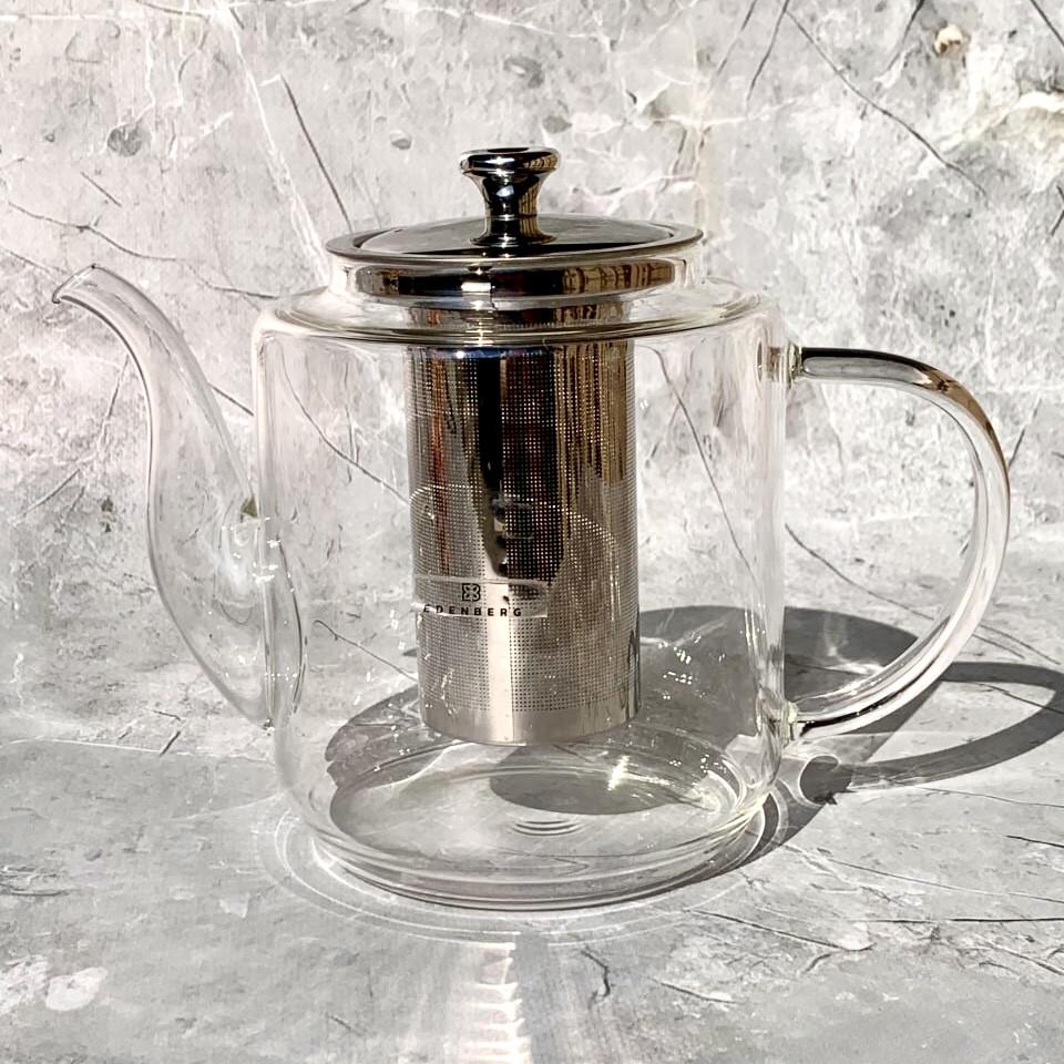 Заварювальний чайник із ситом Edenberg EB-19039 довгий носик 1700 мл (2530557531) - фото 2 Заварювальний чайник із ситом Edenberg EB-19039 довгий носик 1700 мл (2530557531) - фото 2