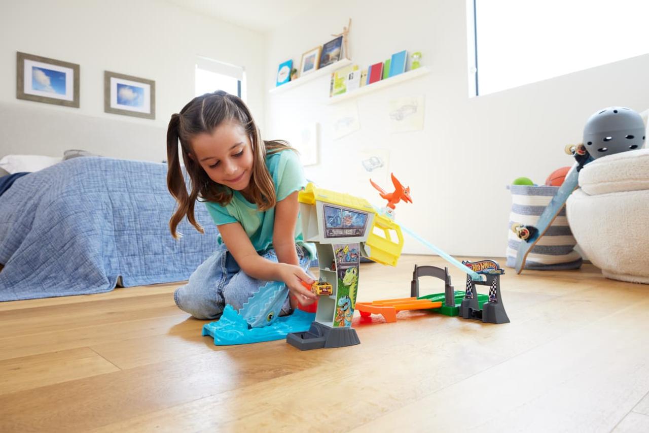 Ігровий набір Hot Wheels Racerverse Blues Raptor Rush Track (2443261371) - фото 3