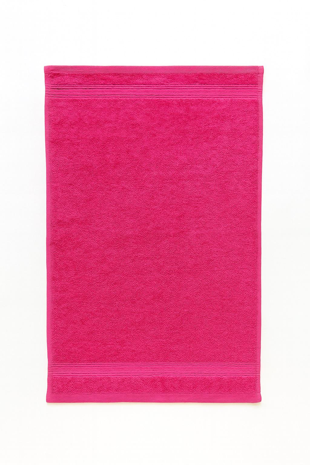 Полотенце махровое 30х50 см Малиновый (4730)