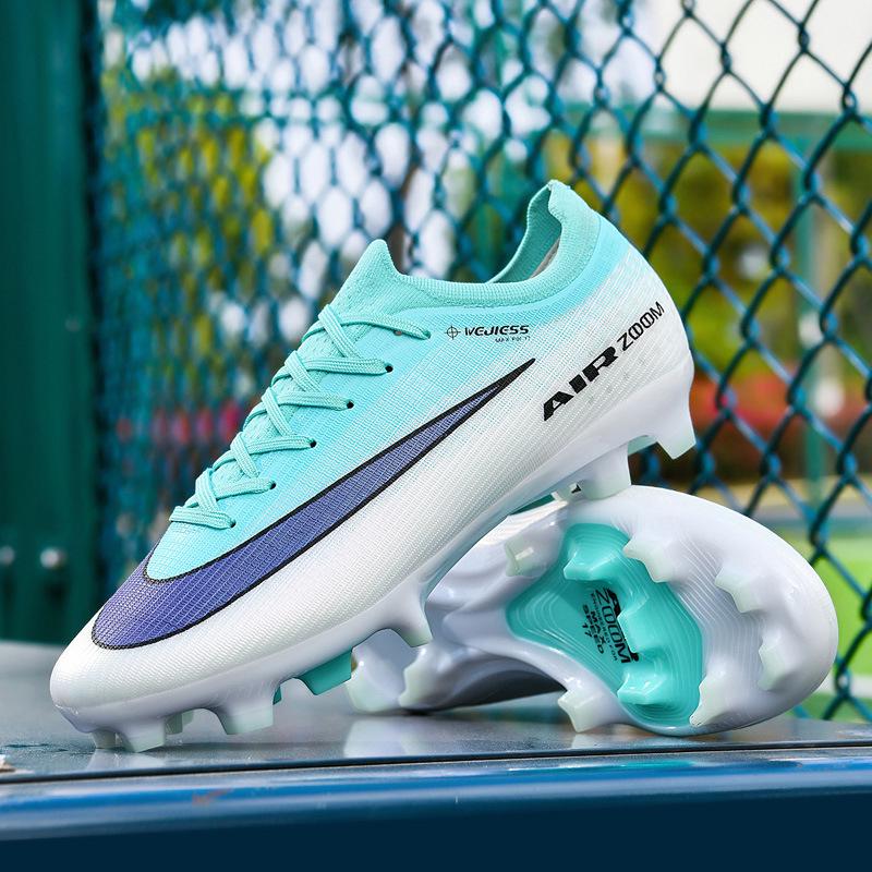 Бутсы футбольные Air Zoom для взрослых р. 41 Бирюзовый с белым (НБ02160)