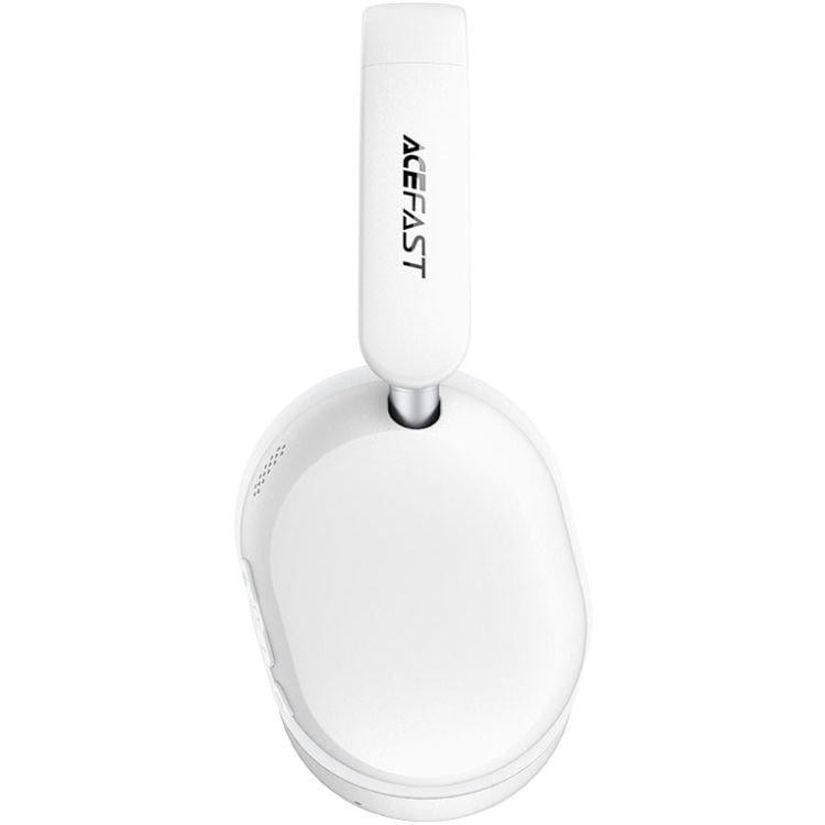 Наушники беспроводные Acefast H12 Hybrid ANC Bluetooth с микрофоном 116 дБ Белый (6974316285731)