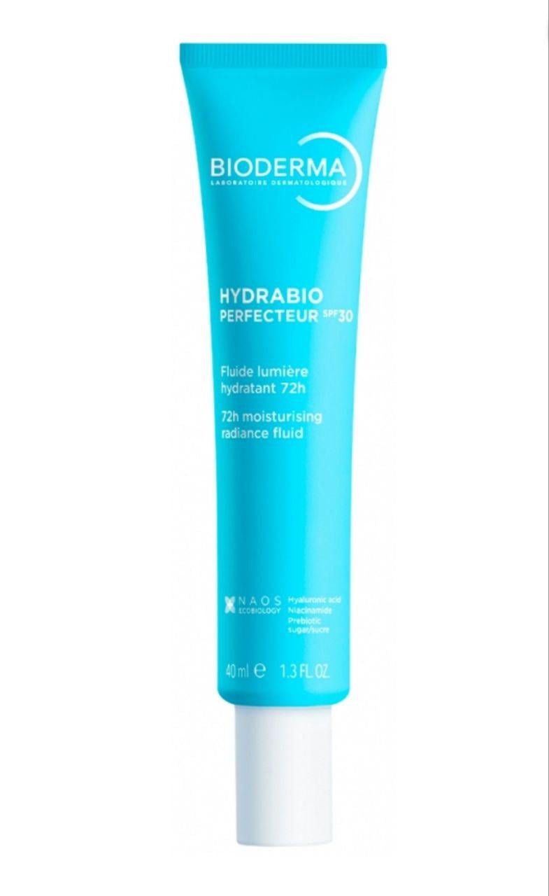 Крем для лица Bioderma SPF30 Hydrabio Perfecteur Fluide Lumière Hydratant 72H 40 мл (5508ФР)