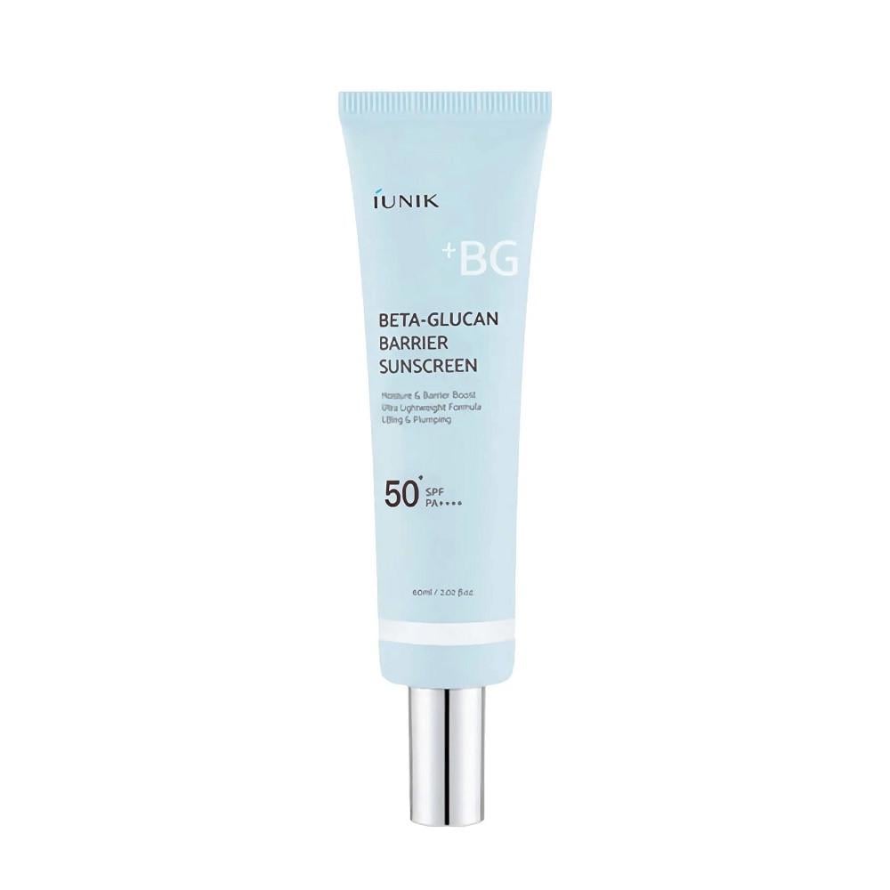 Крем увлажняющий солнцезащитный IUNIK Beta-Glucan Barrier Sunscreen SPF 50+ PA++++ антивозрастной 60 мл