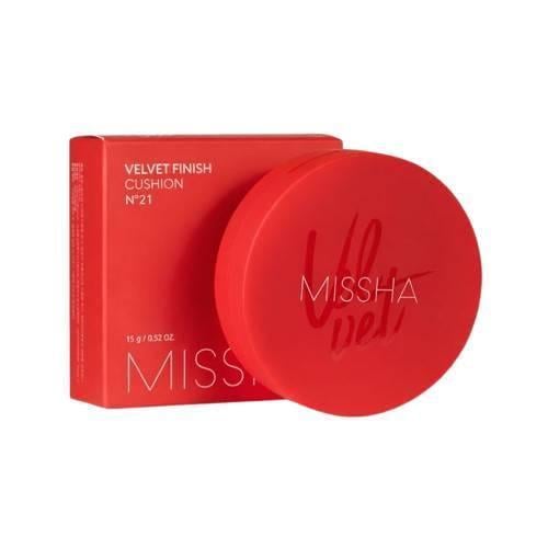 Тональный крем-кушон Missha Velvet Finish Cushion SPF50+ PA+++ 15 г (452558)