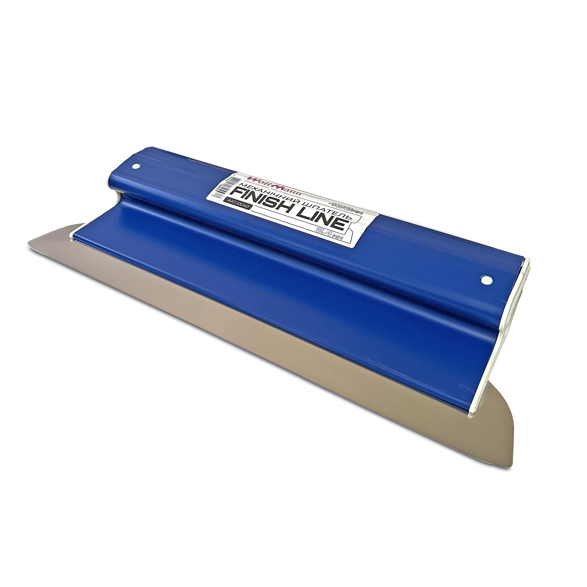 Шпатель механічний WoffMann FINISH LINE пластикова ручка зі змінним лезом 400 х 0,4 мм