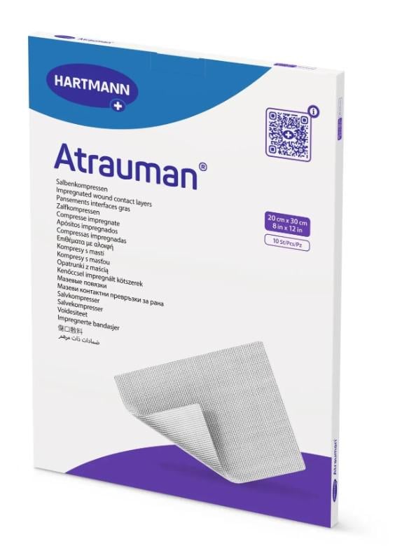 Повязка атравматическая Atrauman 20х30 см 1 шт. Повязка атравматическая Atrauman 20х30 см 1 шт.