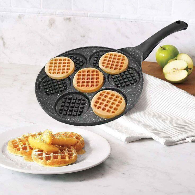 Сковорода для вафель Edenberg EB-7517 27 см (9-12-EB-7517) - фото 2 Сковорода для вафель Edenberg EB-7517 27 см (9-12-EB-7517) - фото 2