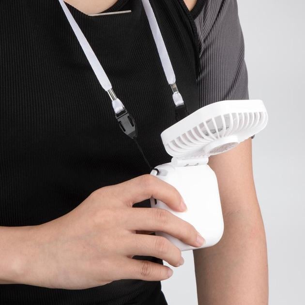 Вентилятор аккумуляторный Hachi Fan Белый (1010930-White) - фото 2