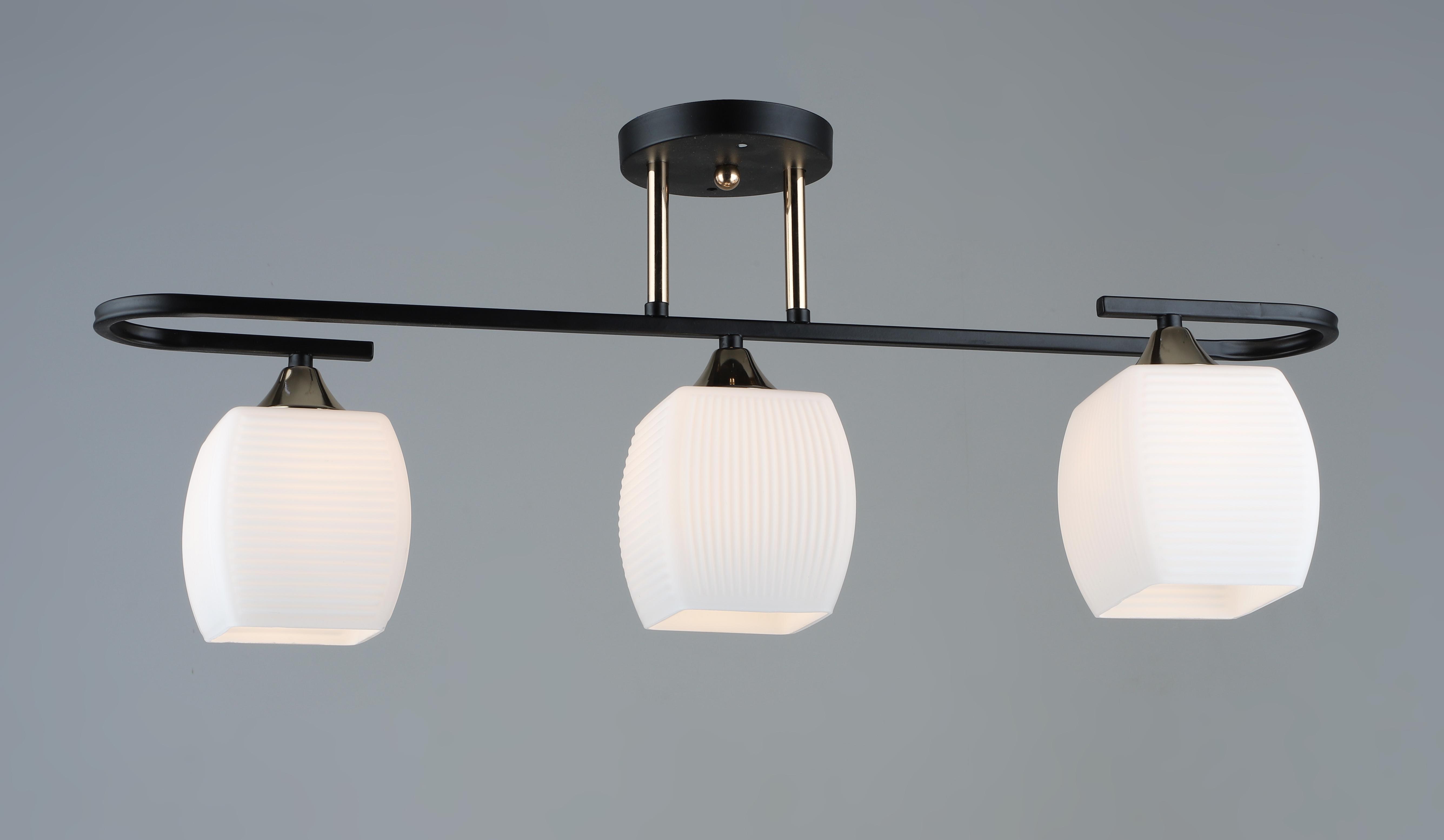 Люстра декоративная Sirius B N5485/3 BK+FGD