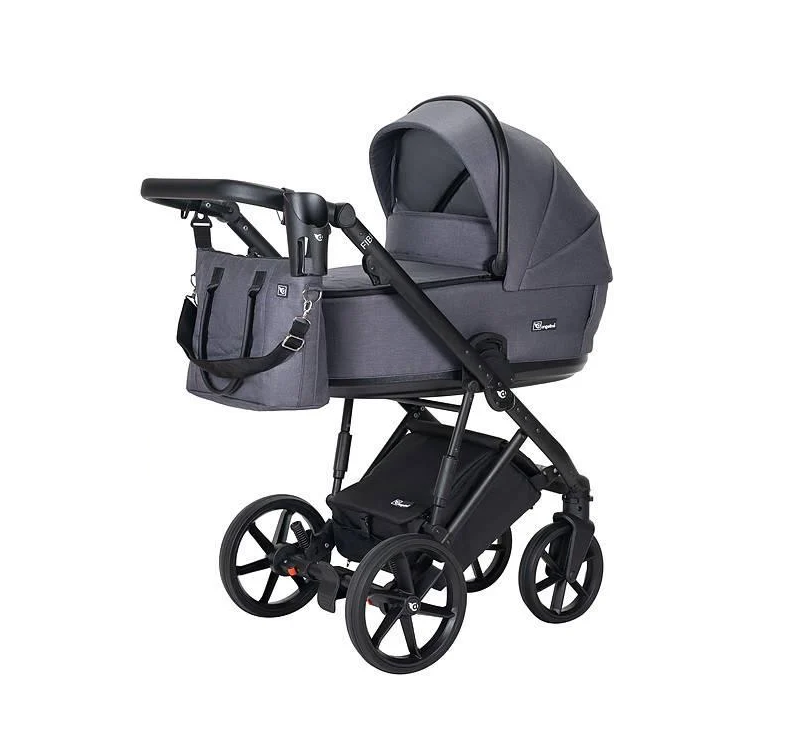 Коляска детская FIBI 2в1 функциональная Серый