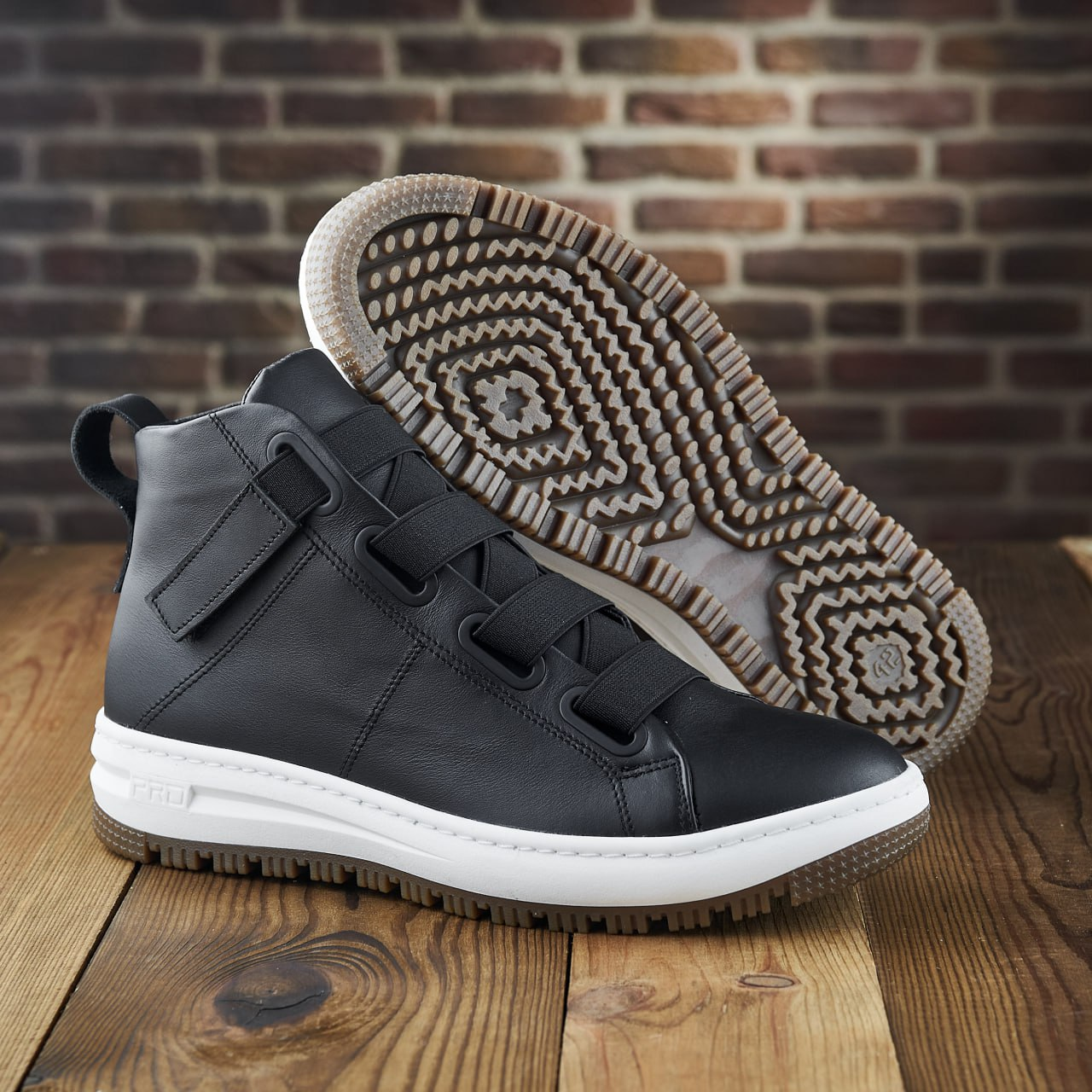 Ботинки мужские зимние кожаные Gross р. 44 29 см Черный (30158874) - фото 2