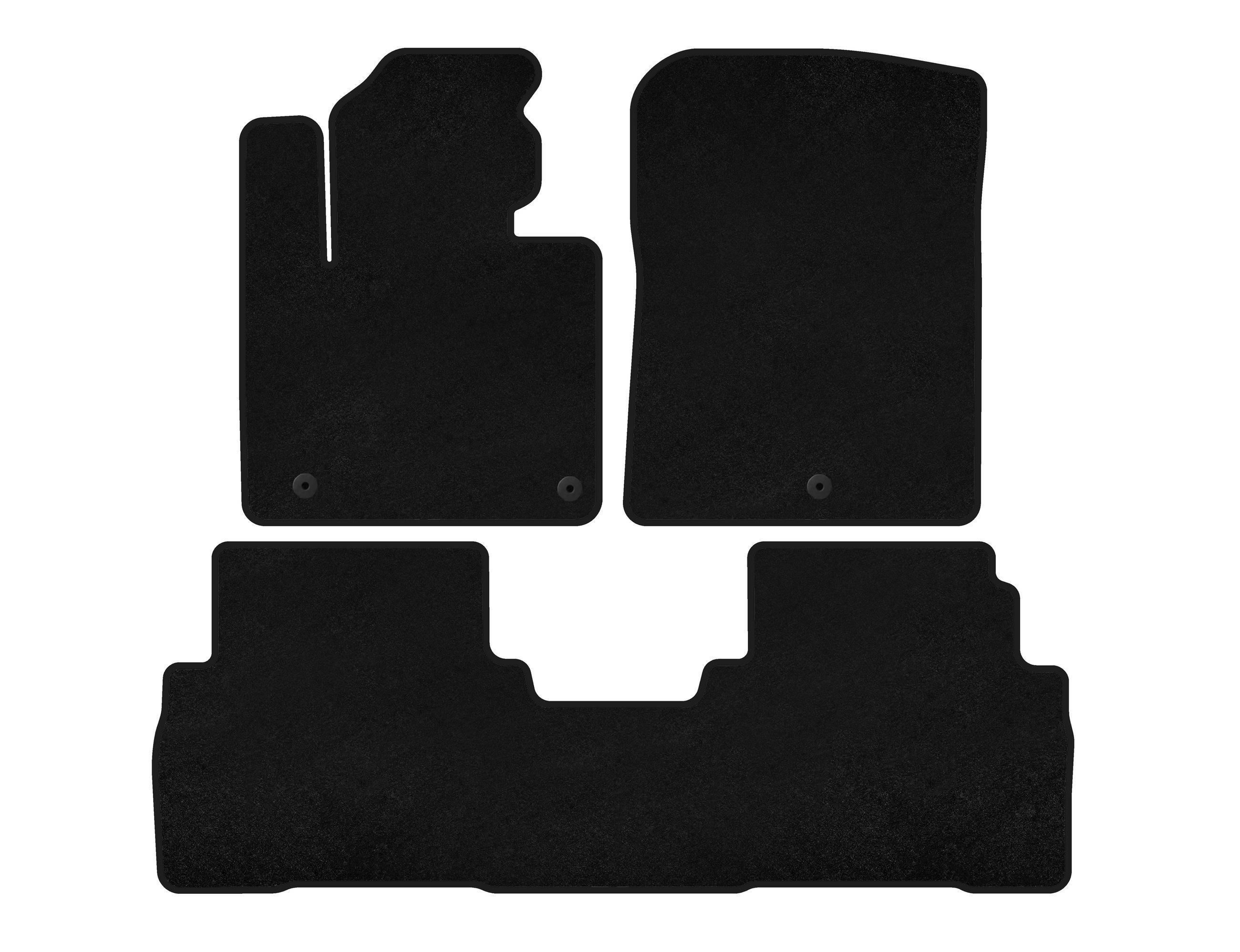 Коврики Digital Designs Classic для Kia Sorento III UM 2014-2020 гг. ткань Черный (136034)
