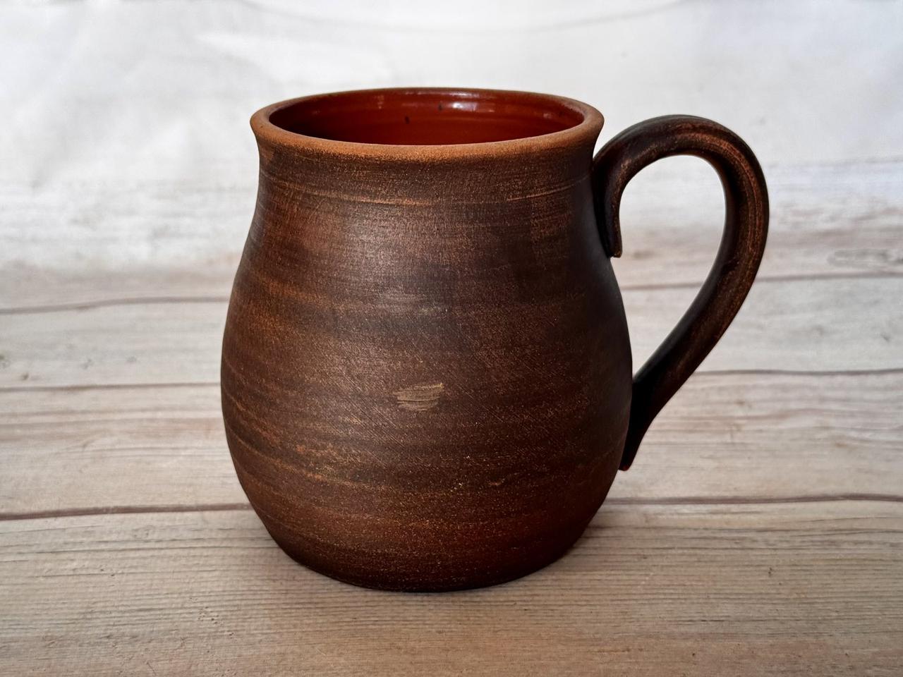 Чашка глиняна з Гербом України 600 мл (2563599886) - фото 7 Чашка глиняна з Гербом України 600 мл (2563599886) - фото 7