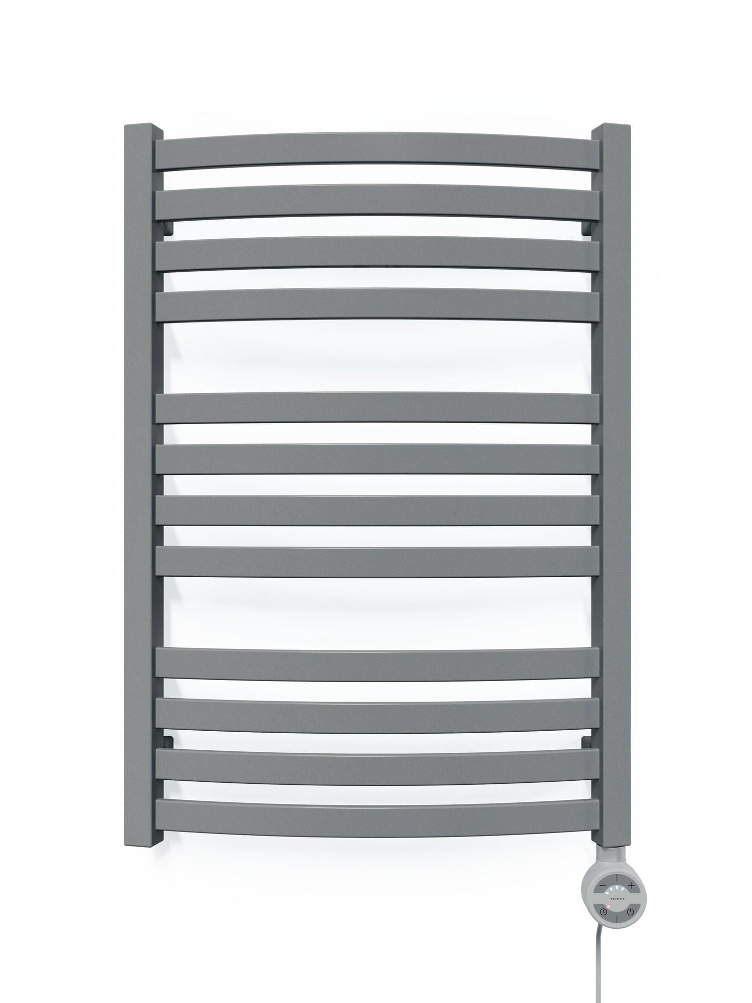 Полотенцесушитель электрический Terma D01 ТЭН MOA 710x500 мм Metallic Grey
