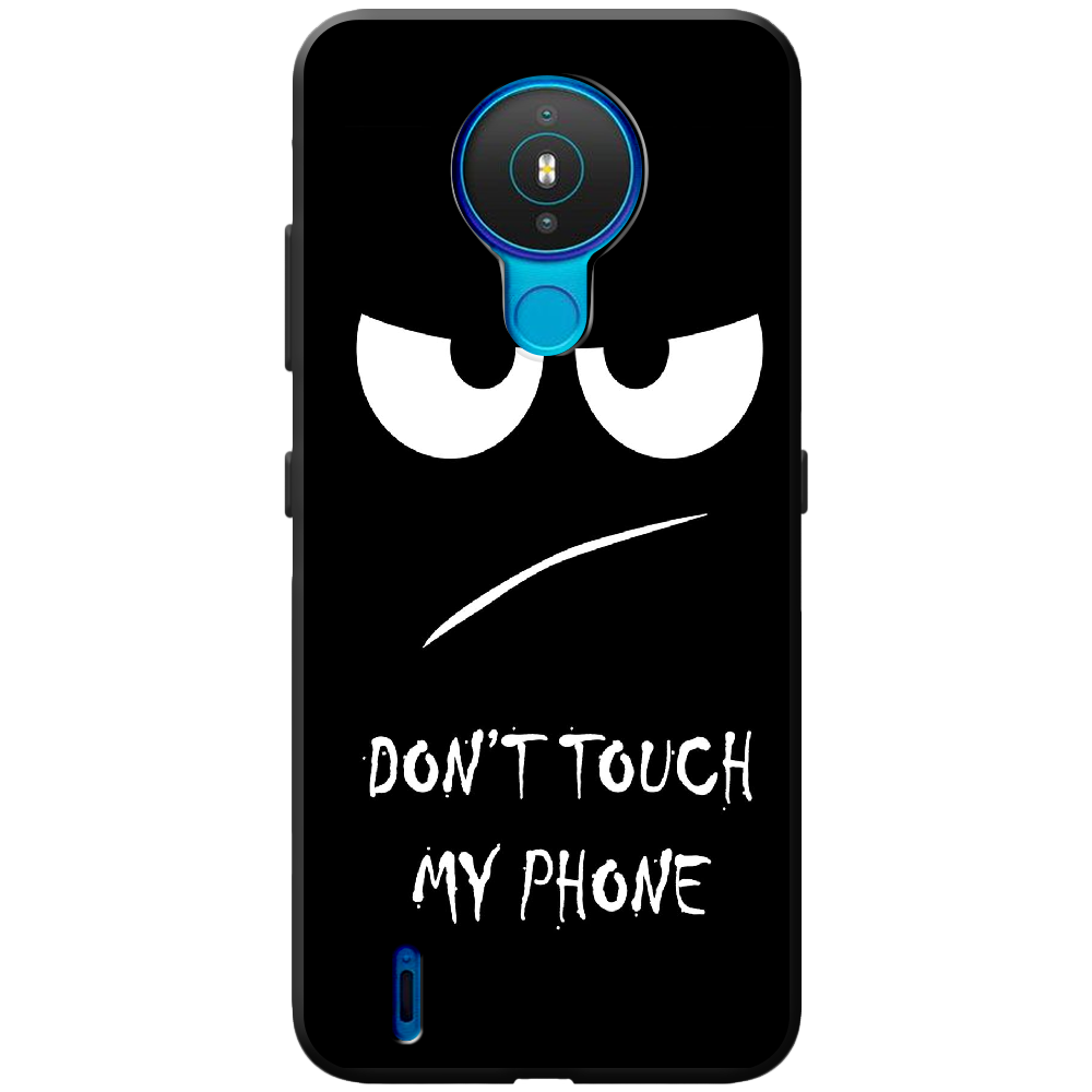 Чехол Boxface Nokia 1.4 Don't Touch my Phone Черный силикон (42377-up535-43221)