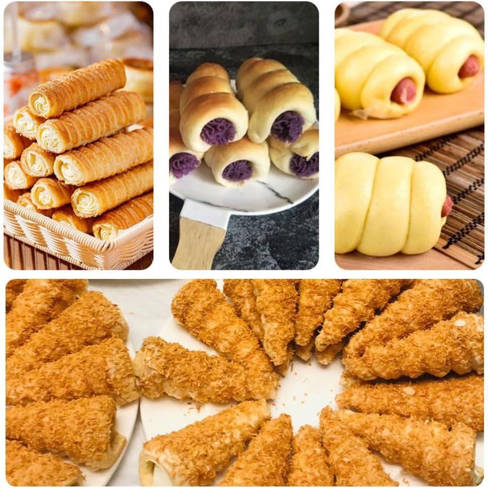 Форми конуси для випікання трубочок 12 см 5 шт. Сріблястий (2789190544) - фото 9 Форми конуси для випікання трубочок 12 см 5 шт. Сріблястий (2789190544) - фото 9