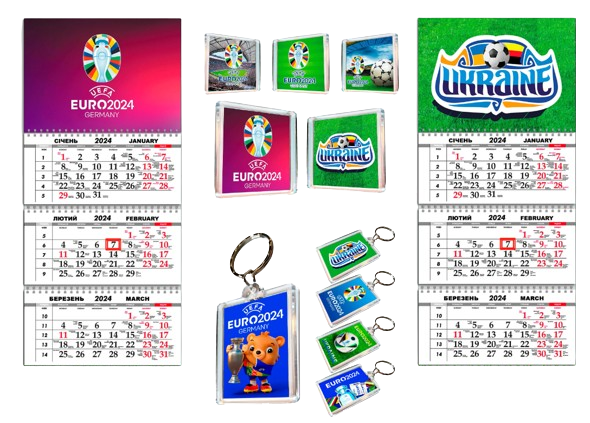 Подарок фанату футбола EURO 2024 (UA2462)