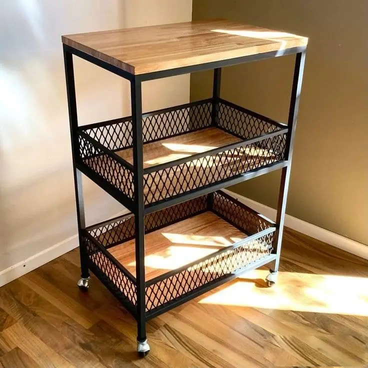 Cтеллаж EcoLoft IN-2370 в стиле лофт (25250391)