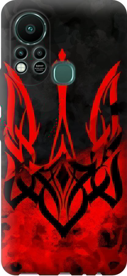 Чехол на Infinix Hot 11S Герб Украины v2 (5312u-2757-42517)