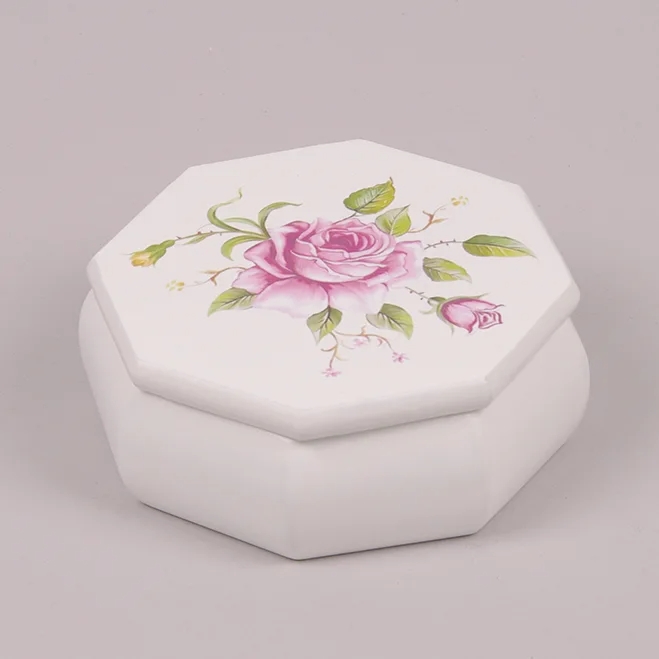 Шкатулка для біжутерії Flora Білий (6107)