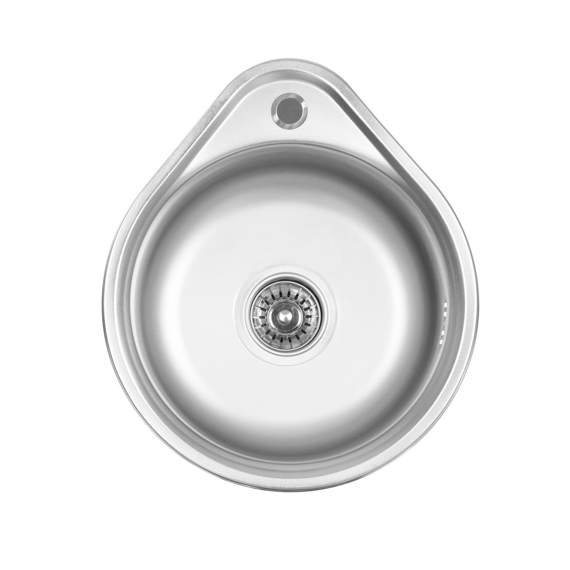 Мийка для кухні з нержавіючої сталі Platinum 4539 Сатин