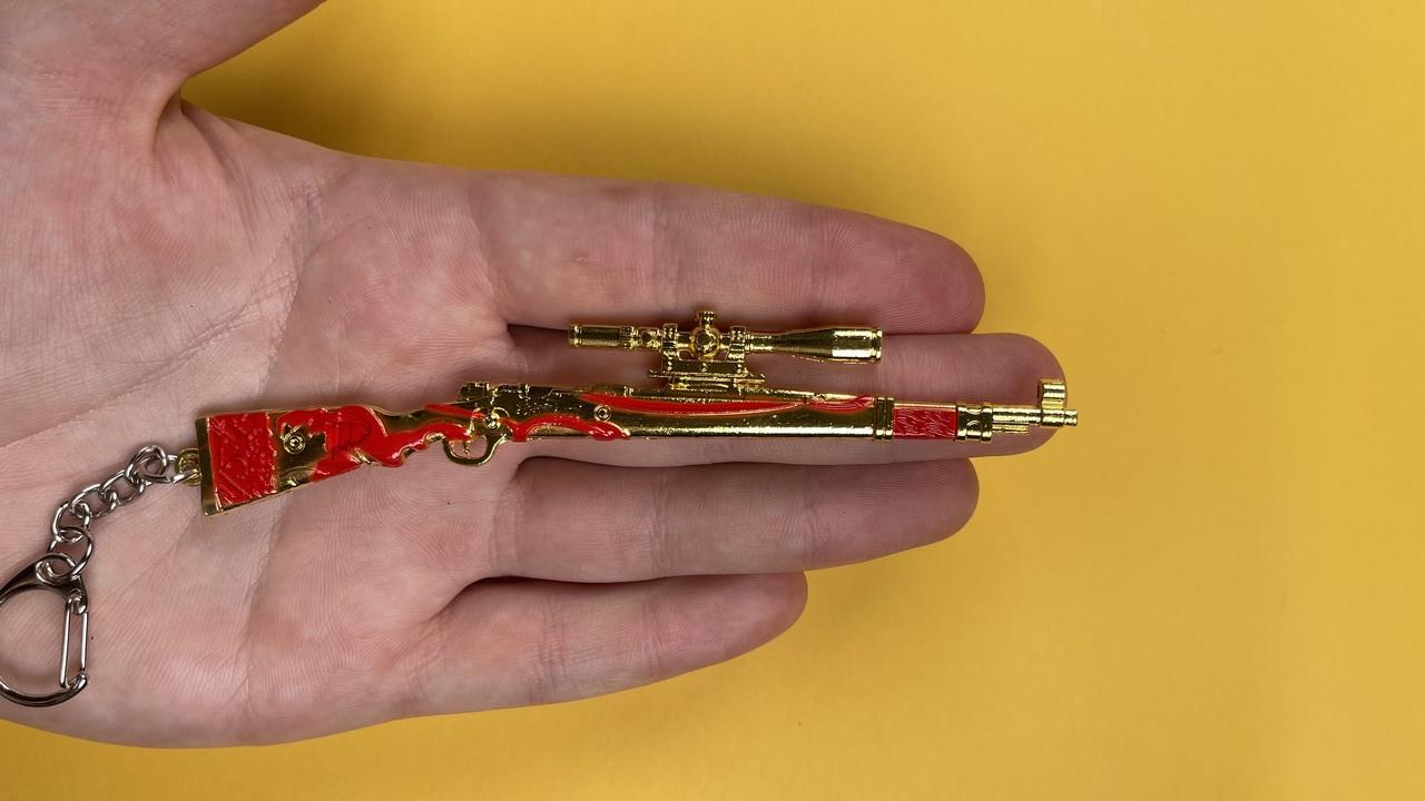 Брелок Pubg mobile Kar98 винтовка металл 12 см (1374941789) - фото 4